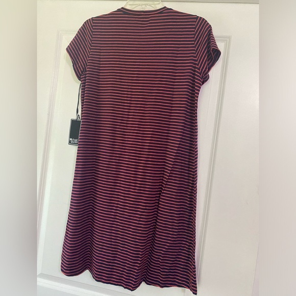 Michael Lauren Short Sleeve Mini Shirt Dress - Picture 5 of 5